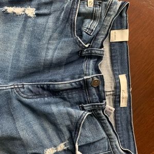 CALVIN KLEIN distressed jeans